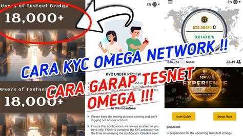 Cara Kyc Omega Network Tesnet Omega Network Silahkan Garap YouTube