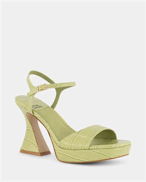 Buy Jadie Green Heels Online at Shoe Connection AU