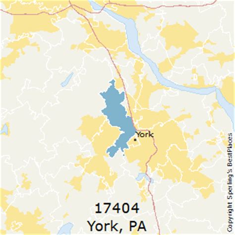 Best Places to Live in York (zip 17404), Pennsylvania