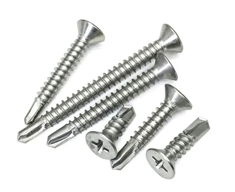 7No 48mm Sheet Metal Self Drilling Screw Philips CSK Head 7x48mm 7No