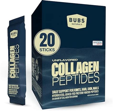 Amazon.com: BUBS Naturals Unflavored Collagen Peptides Powder - Best ...