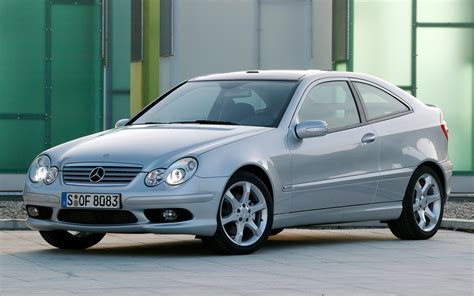 2004 Mercedes Benz C Class Sportcoupe Amg Styling Wallpapers And Hd Images Car Pixel