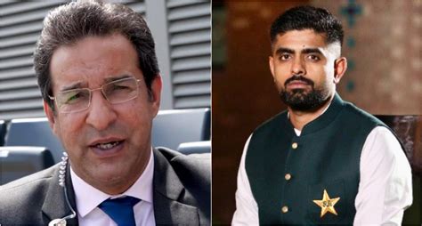 Ind Vs Pak Wasim Akram Fumes At Babar Azam For Asking For Virat Kohli