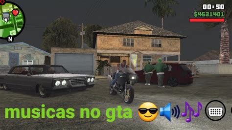 como colocar músicas no gta san andreas android 11 é 12 YouTube