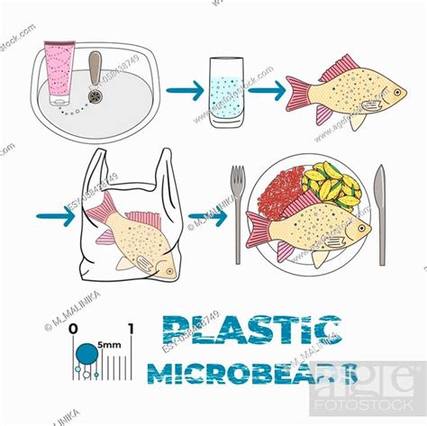 Infographic Of Microplastics In Cosmetics Micro Beads In Water From