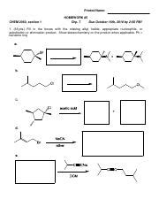 HW 5 Pdf Printed Name CHEM 2060 Section 1 HOMEWORK 5 Chp 7 Due