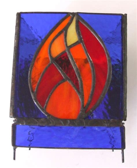 Eternal Flame Stained Glass Lamp Flickr Photo Sharing