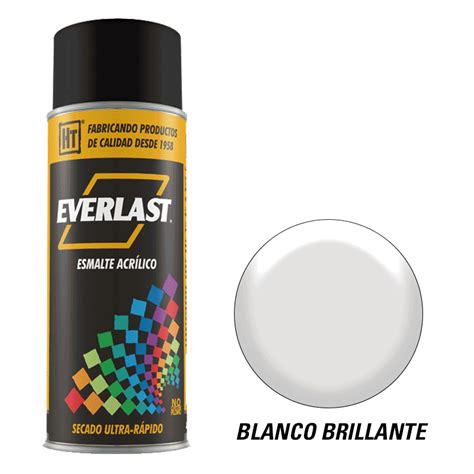 Esmalte Acrílico en Aerosol Blanco Brillante HT Productos Ferreteros