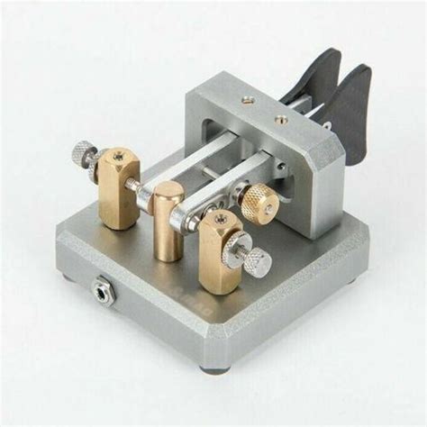 Automatic Morse Keyer Dual Paddle Cw Key Telegraph Key For Ham Radio