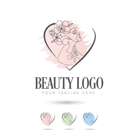 Diseño De Logotipo De Belleza Vector De Logotipo De Belleza Vector