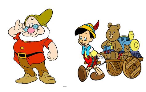 Disney Characters cheats - Doc and Pinocchio similarities | Flickr