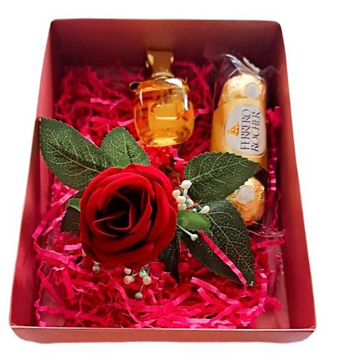 Hand Crafted Perfume with Red Rose Gift Set for Her | Shop Today. Get ...