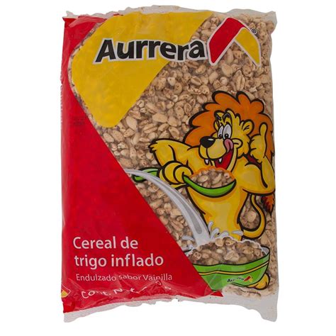 Cereal Aurrera De Trigo Inflado Sabor Vainilla 400 G Walmart