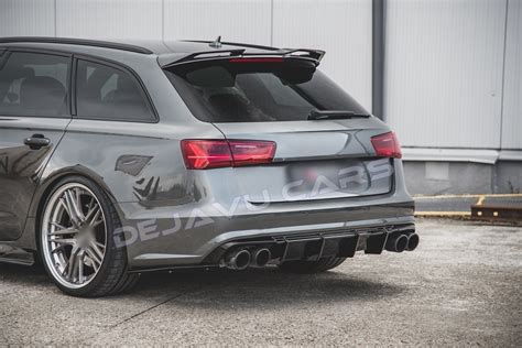 Aggressive Diffuser Voor Audi A6 C7 5 Facelift S Line S6 C7 5