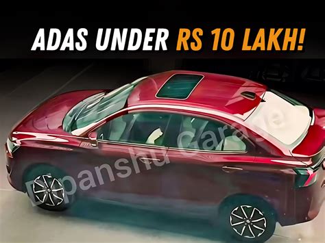 Indias Cheapest Car With ADAS Is Here Exclusive Spy Shots MotorOctane