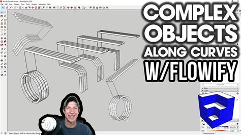 Bend Objects Along Complex Faces With Flowify For SketchUp The