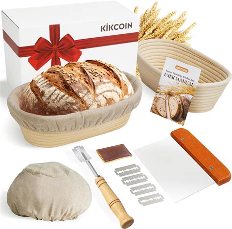 Amazon Banneton Bread Proofing Baskets With Bread Making Tools