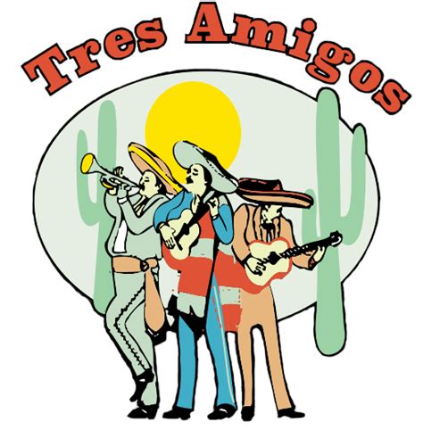 Clip Art Tres Amigos