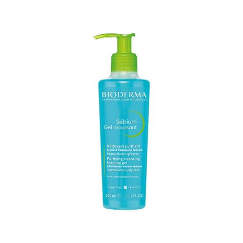 Bioderma Sebium Gel Moussant Purifying Cleansing Foaming Gel For