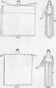 Greek Toga Sewing Pattern Saharanusa