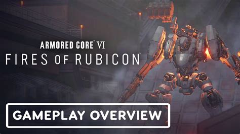 Armored Core Fires Of Rubicon Official Gameplay Preview Trailer