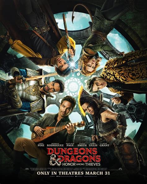 Cartel de la película Dungeons Dragons Honor entre ladrones Foto