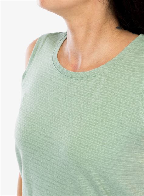 Dámský top Royal Robbins Vacationer Tank sage leaf str