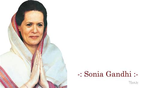 Indian Powerful Women Sonia Gandhi HD Wallpaper