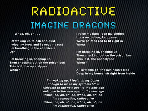 Radioactive Imagine Dragons Pdf