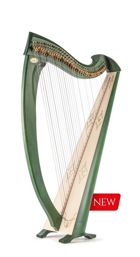 Una Deluxe Arpa Professional Lever Salvi Harps