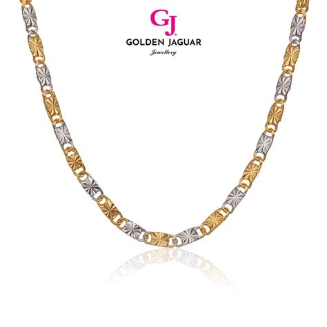 GJ Jewellery Emas Bangkok Emas Korea 24K Gold Plated Necklace Rantai