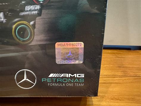 Monopoly Mercedes Amg Petronas F1 Silver Arrows Lewi Hamilton 6th World