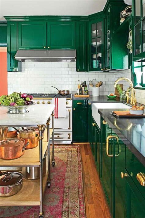 20 Emerald Green Kitchen Walls DECOOMO