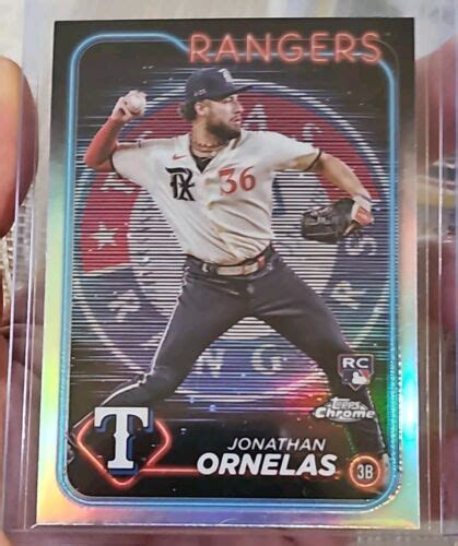 Topps Chrome Lightboard Logo Refractor Jonathan Ornelas Rc