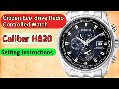 Citizen Eco Drive Manual