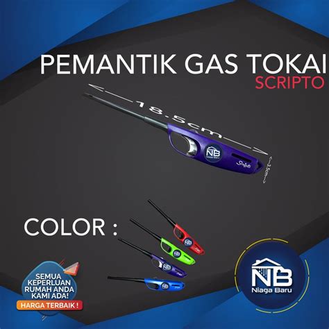 Jual Korek Api Gas Lighter Tokai Pemantik Api Bbq Kompor Shopee Indonesia