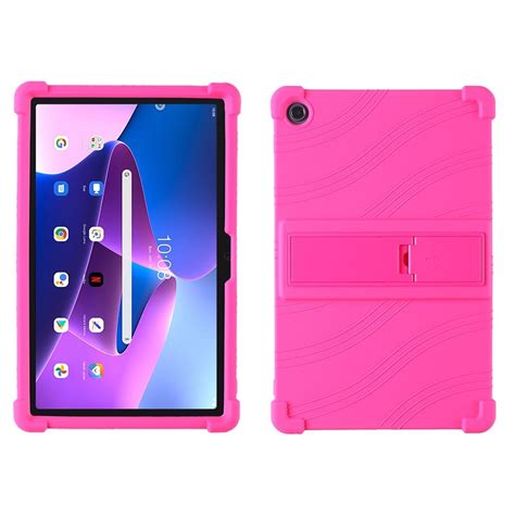 Lenovo Tab M10 Plus (3rd Gen) case with a stand - Pink | Spares.se