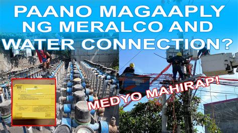 Paano Magapply Ng Meralco And Manila Water Maynilad Connection Before