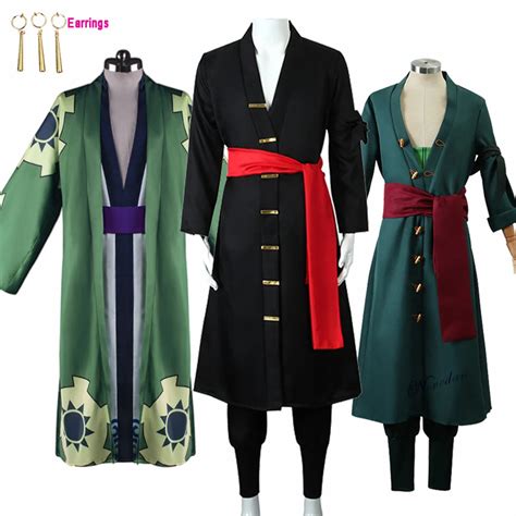 Anime Zoro Cosplay Anime Zoro Zwei Jahre Sp Ter Kimono Robe Per Cke