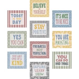 Classroom Cottage Positive Sayings Accents Tcr Teacher Created