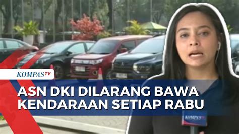 Setiap Rabu ASN DKI Jakarta Dilarang Bawa Kendaraan Pribadi Demi Atasi