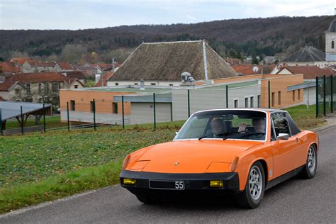 porsche, 914, 916, Coupe, Classic, Cars, Germany, Orange Wallpapers HD / Desktop and Mobile ...