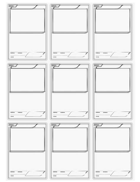 Printable Pokemon Cards Amber Fillerup Clark Pokemon Card Template