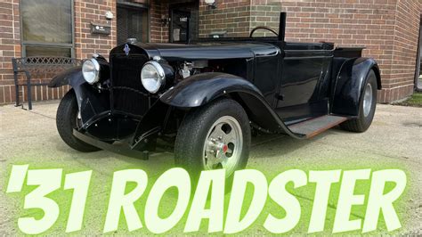 1931 Chevrolet Pickup All Steel Roadster Sold Youtube