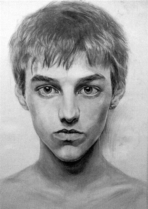 Boy Drawing Boy Sketch Sketches Realistic Sketch