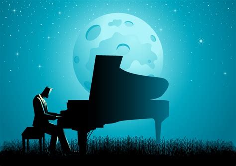 Pianist Royalty Free Vector Image Vectorstock