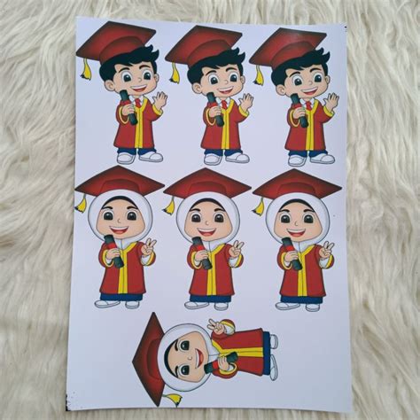 Jual TOPPER WISUDA TOPPER WISUDA KARAKTER TOPPER WISUDA BUKET TOPPER