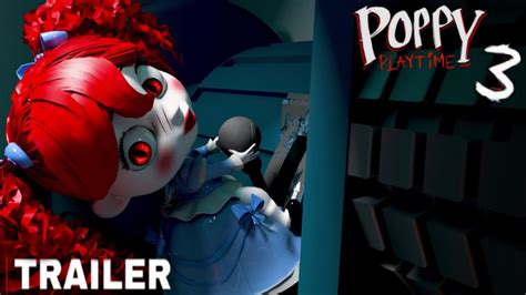 Poppy Playtime Chapter 3 Gameplay Teaser Trailer Release 2023 Youtube