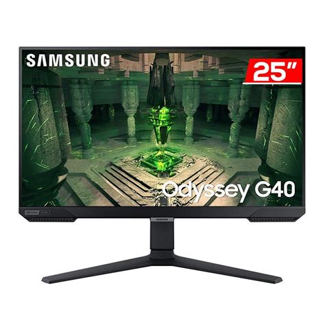 Monitor Gamer Samsung Odyssey G40b 25 Pol Ips Fhd 1ms 240hz Freesync Premium Hdmidp