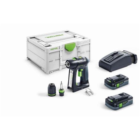 FESTOOL Perceuse Visseuse Sans Fil C 18 HPC 4 0 I Plus FESTOOL